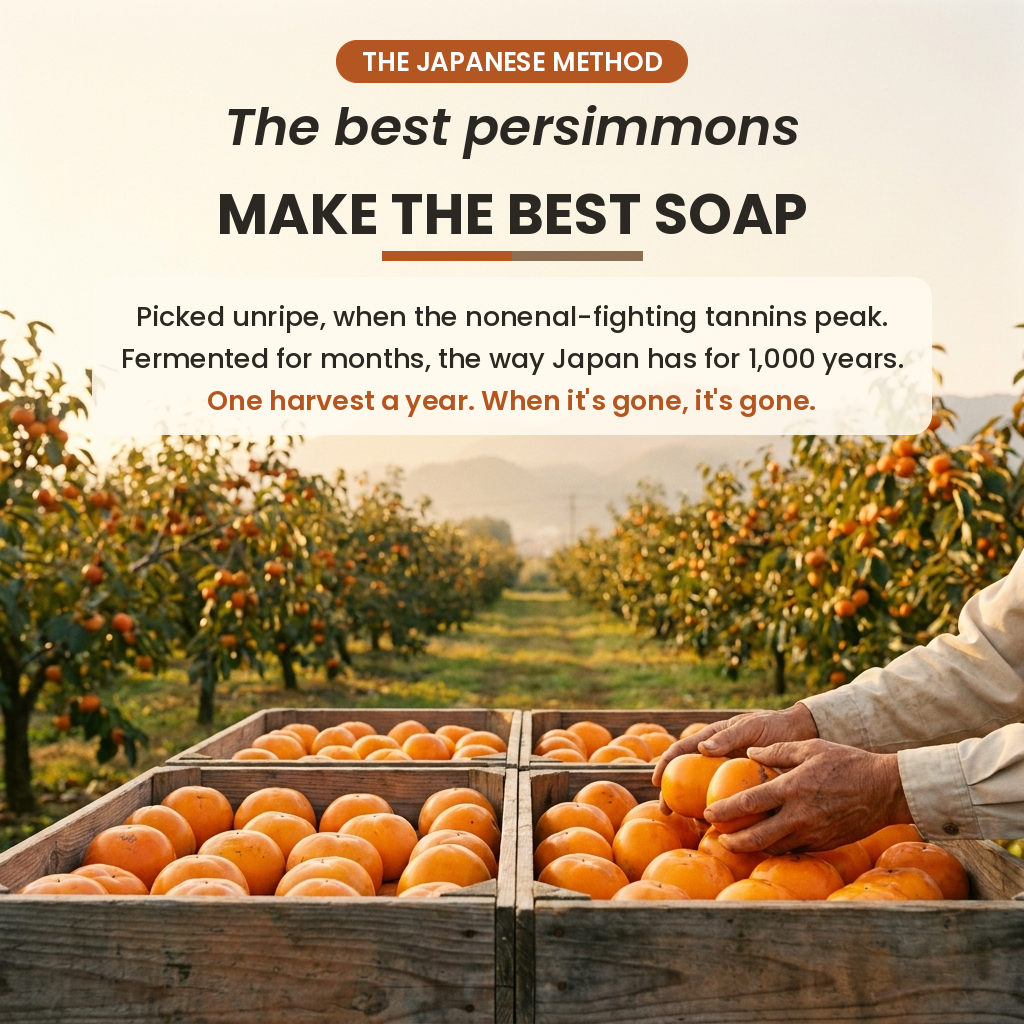 Kakiyu Persimmon Soap